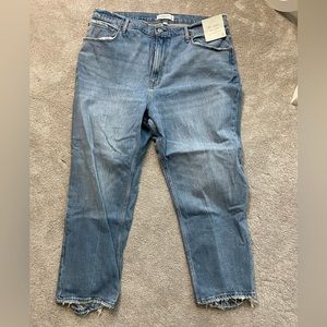 NWT! Curve love, the ankle straight, ultra high rise